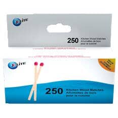 Kitchen Wood Matches - 250 per Box