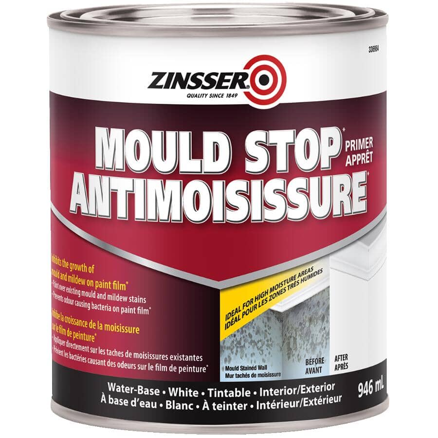 Mould Stop Latex Primer - White, 946 ml
