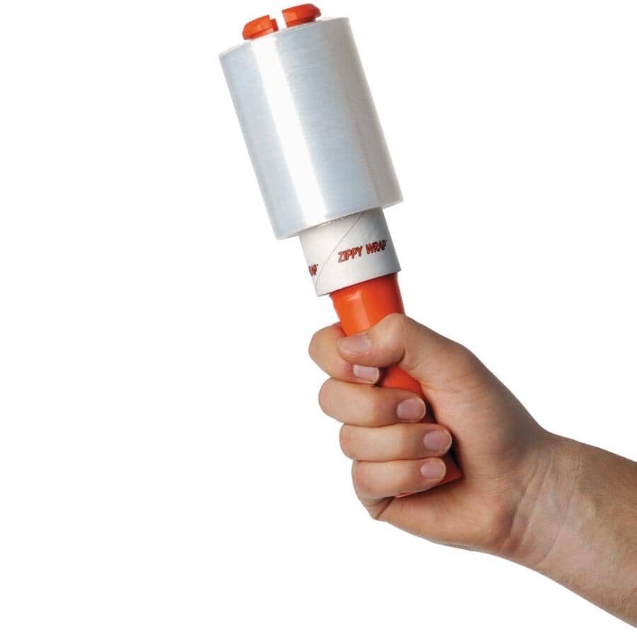 Stretch Wrap - with Handle & Refill, 4" x 500'